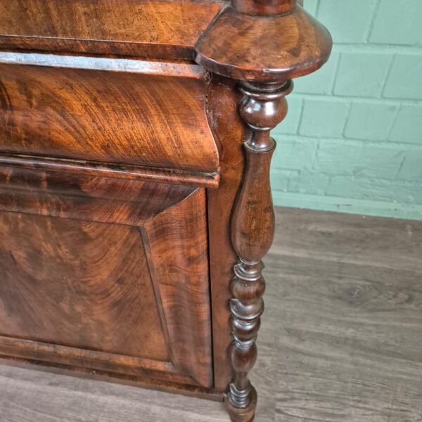 Beistellschrank Anrichte Biedermeier 1850 Mahagoni – Bild 11