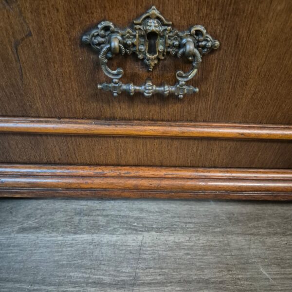Kleiderschrank Schrank Gründerzeit 1880 Nussbaum – Bild 8