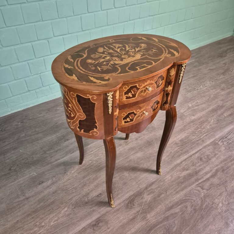 Beistelltisch Salontisch Furnier 0,81 m – Bild 3