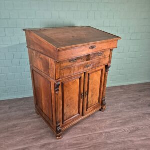 Schreibpult Schreibtisch Gründerzeit 1880 Nussbaum