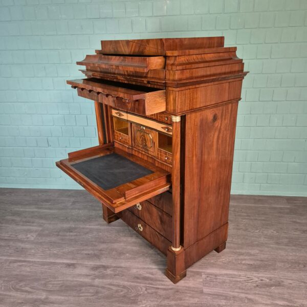 Sekretär Biedermeier 1810 Mahagoni – Bild 12