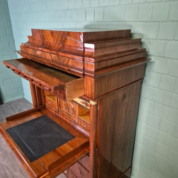 Sekretär Biedermeier 1810 Mahagoni – Bild 14
