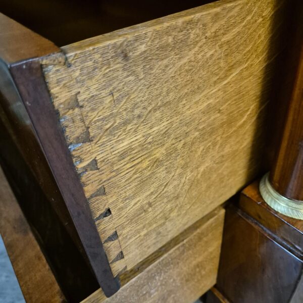 Sekretär Biedermeier 1810 Mahagoni – Bild 23
