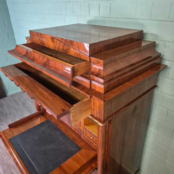 Sekretär Biedermeier 1810 Mahagoni – Bild 13