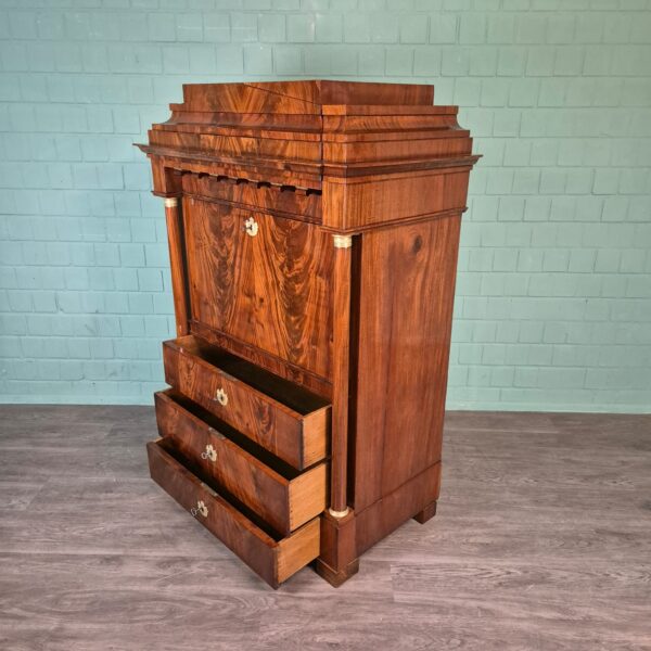 Sekretär Biedermeier 1810 Mahagoni – Bild 17