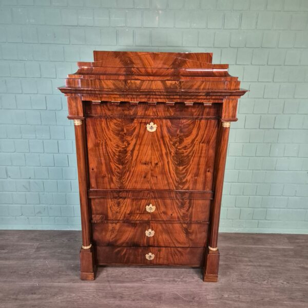 Sekretär Biedermeier 1810 Mahagoni – Bild 3