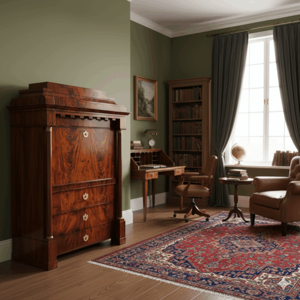 Sekretär Biedermeier 1810 Mahagoni – Bild 2