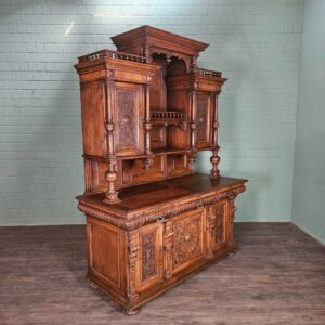 Buffetschrank Schrank Gründerzeit 1880 Eiche