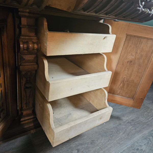 Buffetschrank Schrank Gründerzeit 1880 Eiche – Bild 21