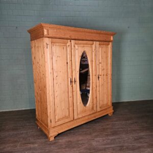 Kleiderschrank Schrank 1,65 m Kiefer