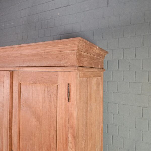 Kleiderschrank Schrank Teakholz 1,35 m – Bild 8