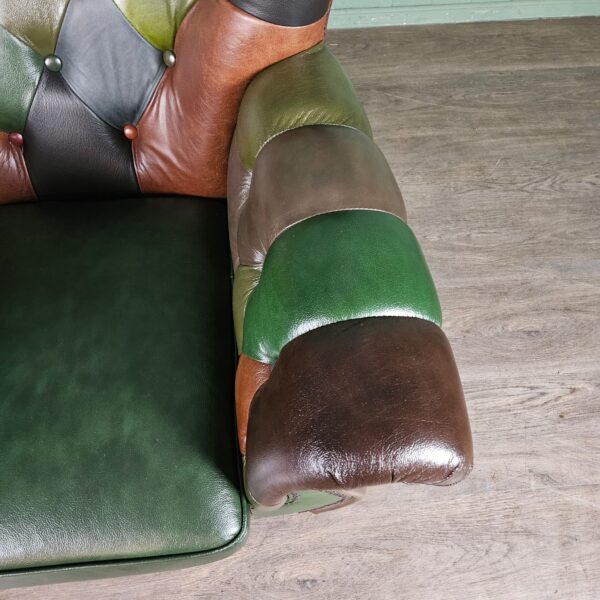 Chesterfield Sessel Leder Modell Jungle – Bild 8