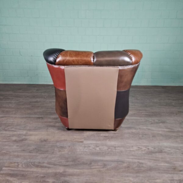 Chesterfield Couchgarnitur Modell Jungle 3-1-1 Leder – Bild 20