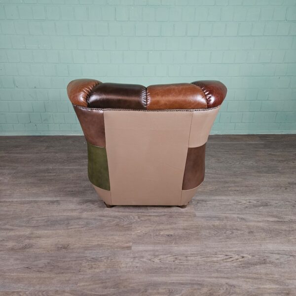 Chesterfield Sessel Leder Modell Jungle – Bild 8