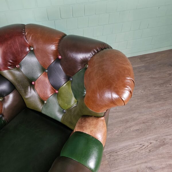 Chesterfield Sessel Leder Modell Jungle – Bild 5
