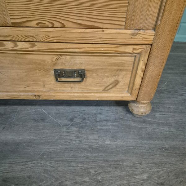 Schrank Kleiderschrank Jugendstil 1900 Kiefer – Bild 7