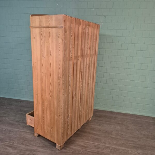 Schrank Kleiderschrank Jugendstil 1900 Kiefer – Bild 13
