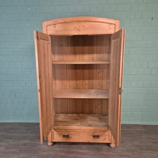 Schrank Kleiderschrank Jugendstil 1900 Kiefer – Bild 8