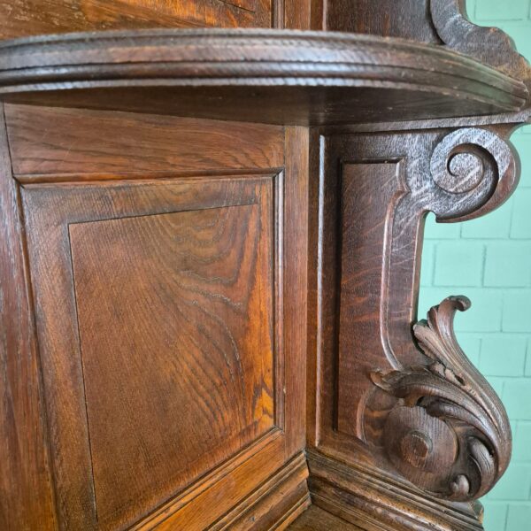 Buffetschrank Schrank Gründerzeit 1880 Eiche – Bild 11