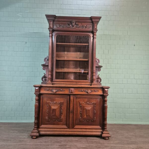 Buffetschrank Schrank Gründerzeit 1880 Eiche – Bild 3
