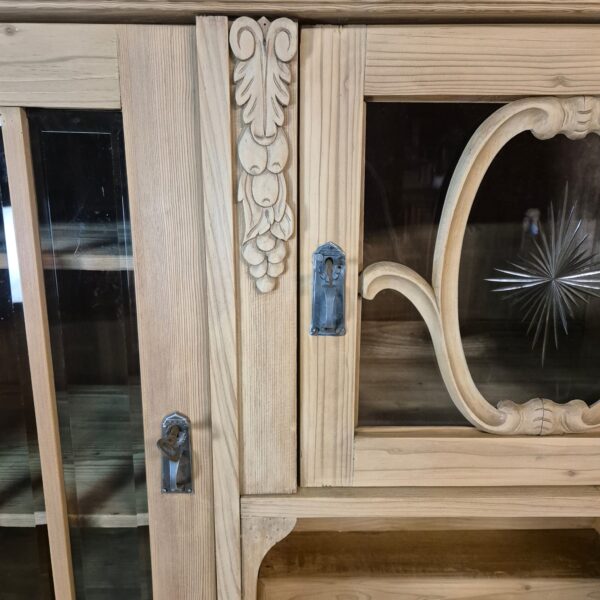 Buffetschrank Schrank Jugendstil 1910 Kiefer – Bild 9