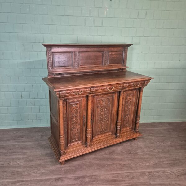 Buffetschrank Anrichte Gründerzeit 1880 Eiche