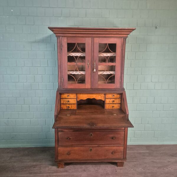 Sekretär Biedermeier 1820 Eiche – Bild 6