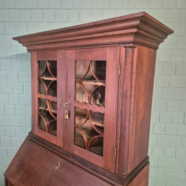 Sekretär Biedermeier 1820 Eiche – Bild 5