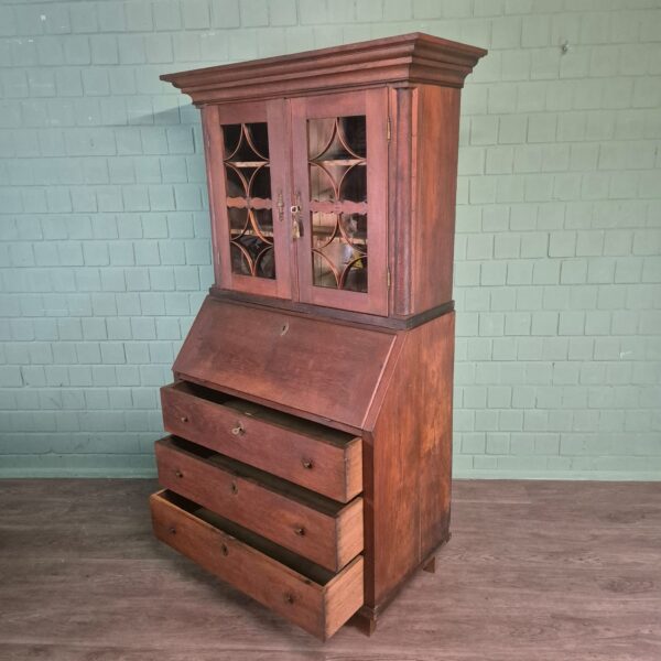 Sekretär Biedermeier 1820 Eiche – Bild 17