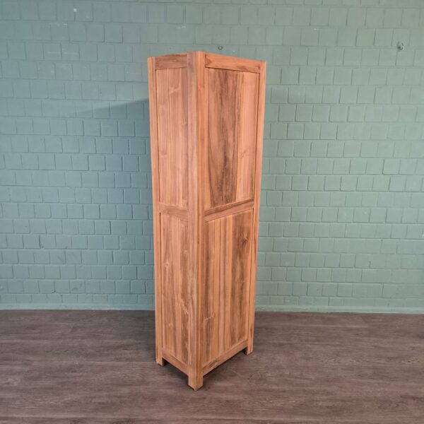 Hochschrank Bücherregal Teakholz 0,55 m Set – Bild 7