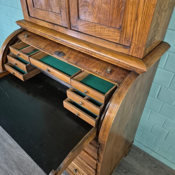 Sekretär Biedermeier 1850 Esche – Bild 16