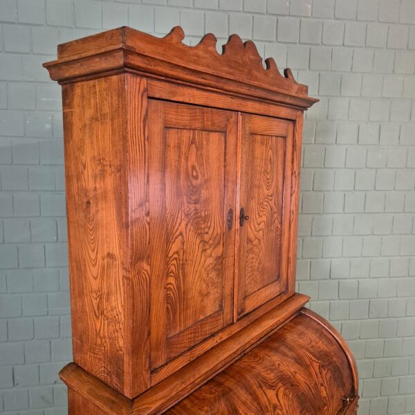 Sekretär Biedermeier 1850 Esche – Bild 4