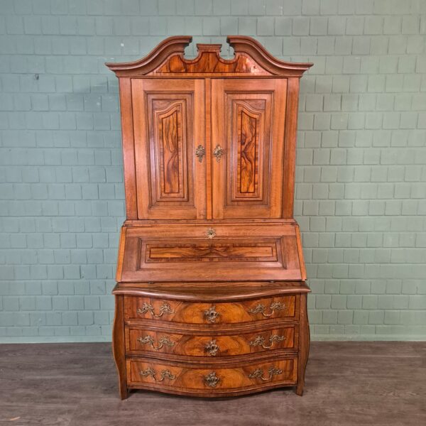 Sekretär Barock 1780 Nussbaum – Bild 3