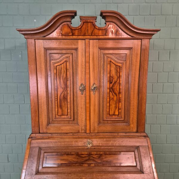 Sekretär Barock 1780 Nussbaum – Bild 4