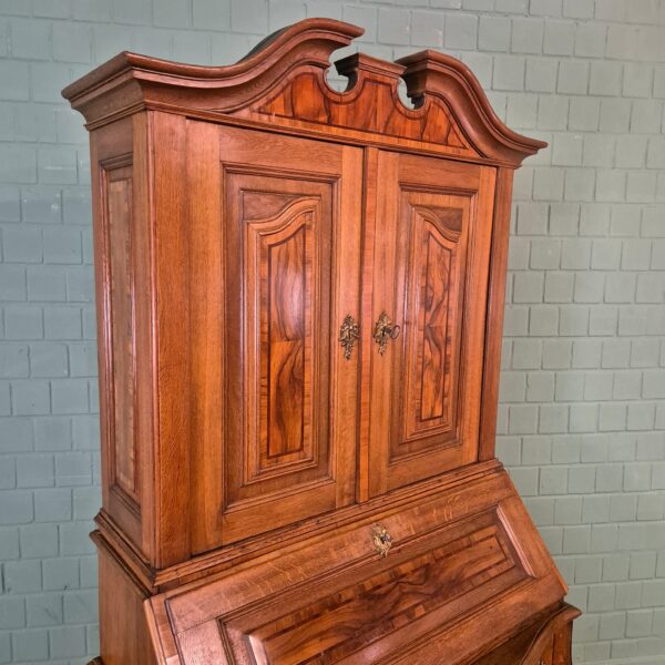 Sekretär Barock 1780 Nussbaum – Bild 5