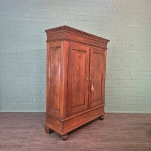 Kleiderschrank Schrank Biedermeier 1840 Eiche