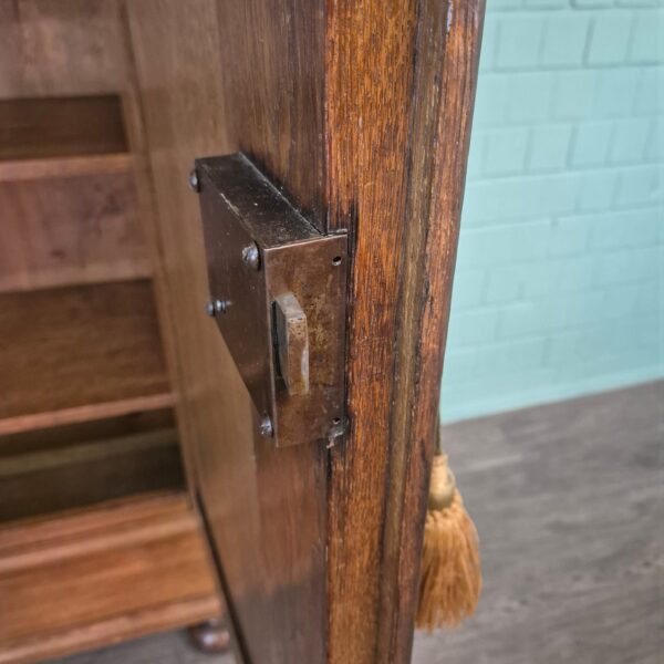 Kleiderschrank Schrank Biedermeier 1840 Eiche – Bild 14