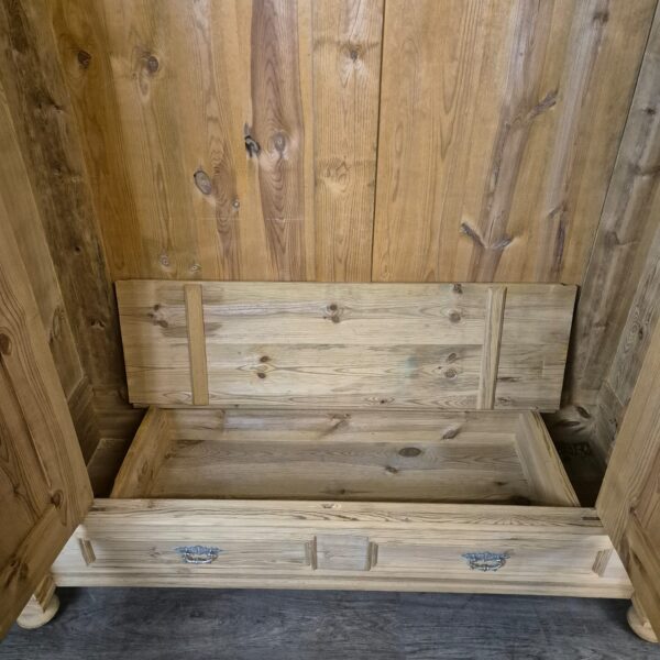 Kleiderschrank Schrank Gründerzeit 1880 Kiefer – Bild 15