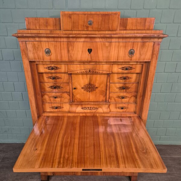 Sekretär Biedermeier 1820 Kirschbaum – Bild 6