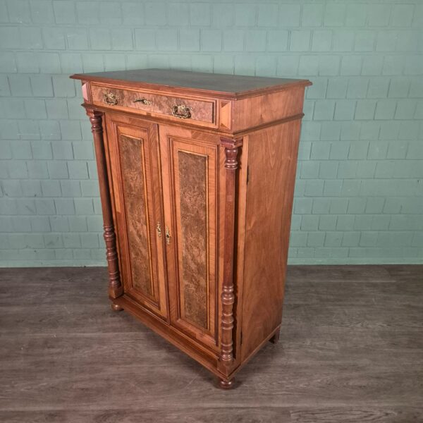 Vertiko Gründerzeit 1880 Nussbaum – Bild 4
