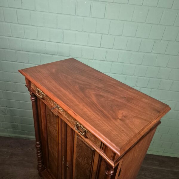 Vertiko Gründerzeit 1880 Nussbaum – Bild 5