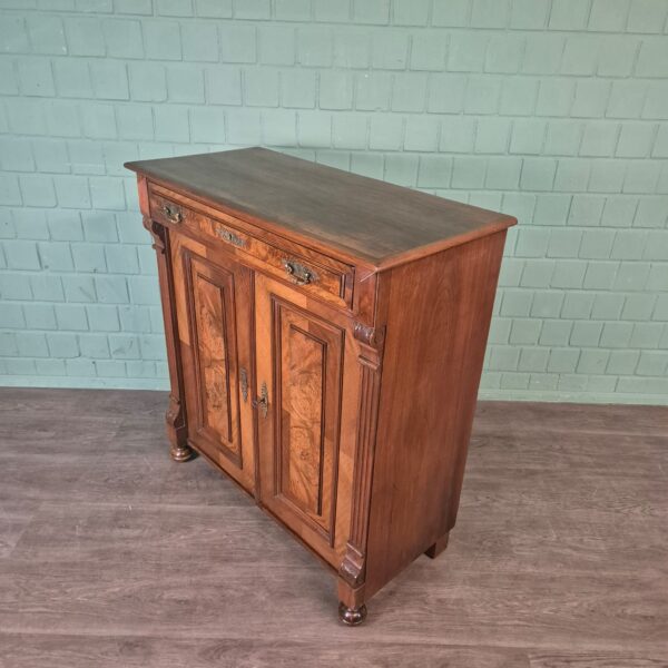 Anrichte Halbschrank Gründerzeit 1880 Nussbaum – Bild 5