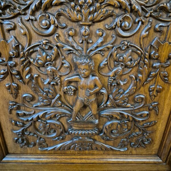 Buffetschrank Schrank Gründerzeit 1880 Eiche – Bild 10