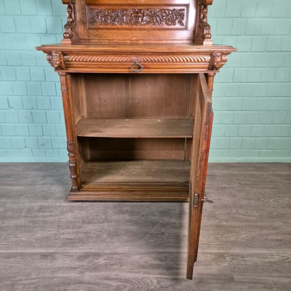 Buffetschrank Schrank Gründerzeit 1880 Eiche – Bild 18