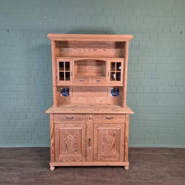 Buffetschrank Schrank Jugendstil 1900 Kiefer – Bild 3
