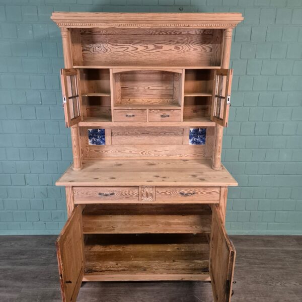 Buffetschrank Schrank Jugendstil 1900 Kiefer – Bild 16