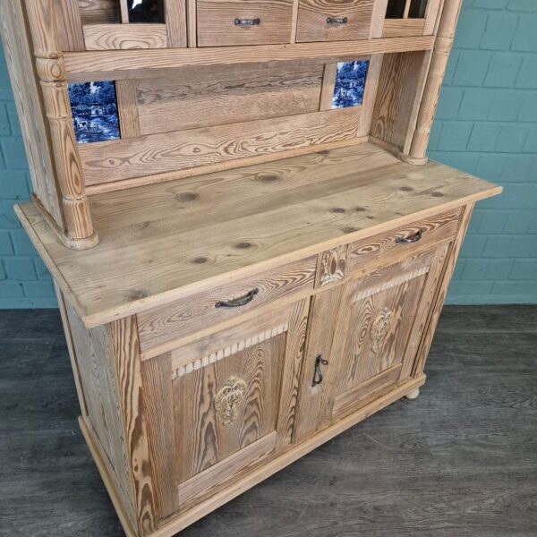 Buffetschrank Schrank Jugendstil 1900 Kiefer – Bild 7