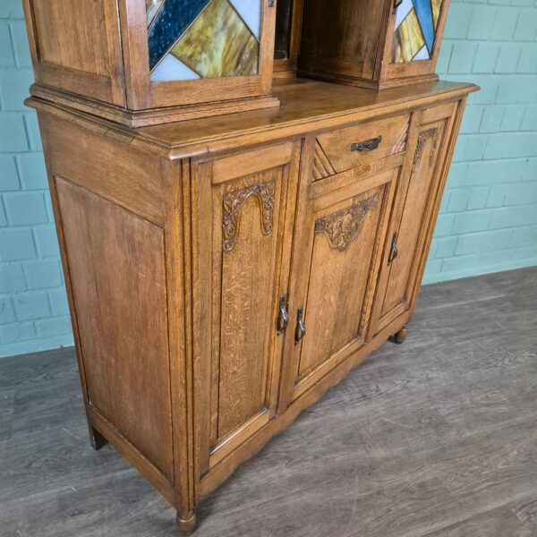 Buffetschrank Schminktisch Art-Deco 1930 Eiche – Bild 5