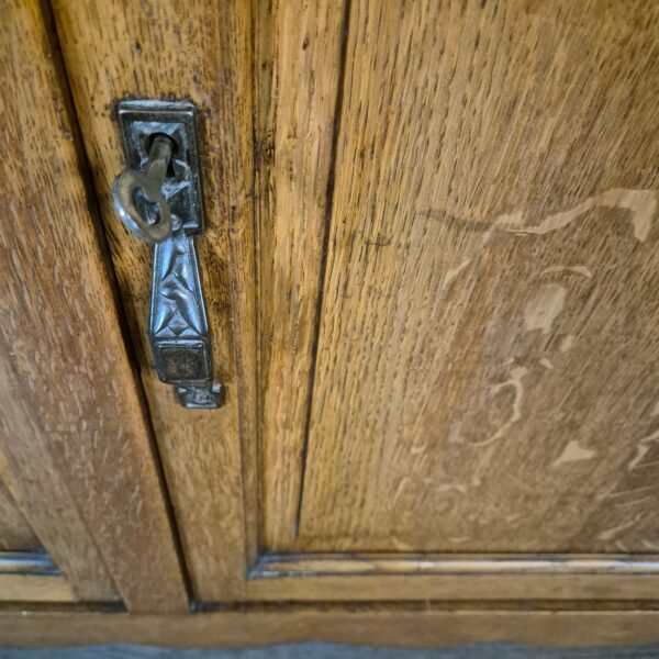 Buffetschrank Schminktisch Art-Deco 1930 Eiche – Bild 8