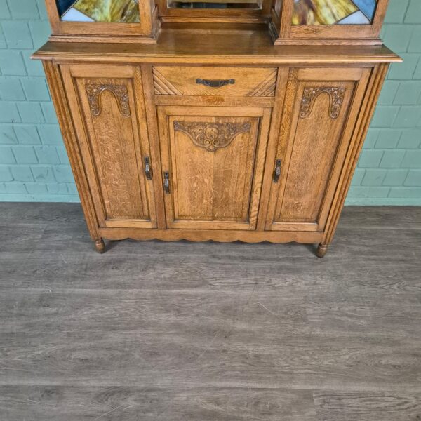 Buffetschrank Schminktisch Art-Deco 1930 Eiche – Bild 7